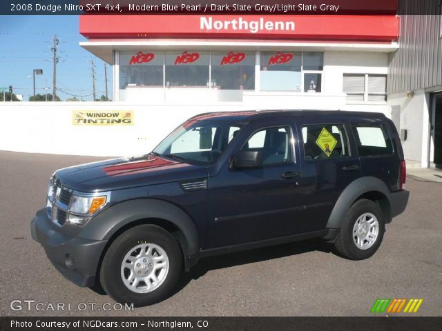 2008 Dodge Nitro SXT 4x4 in Modern Blue Pearl