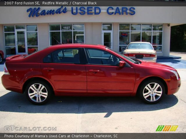 2007 Ford Fusion SE in Redfire Metallic