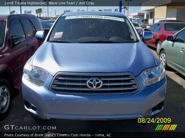 2008 Toyota Highlander  in Wave Line Pearl