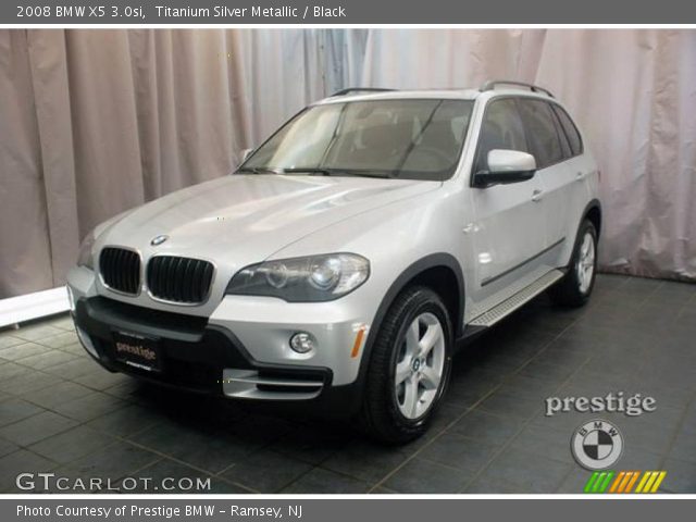2008 BMW X5 3.0si in Titanium Silver Metallic