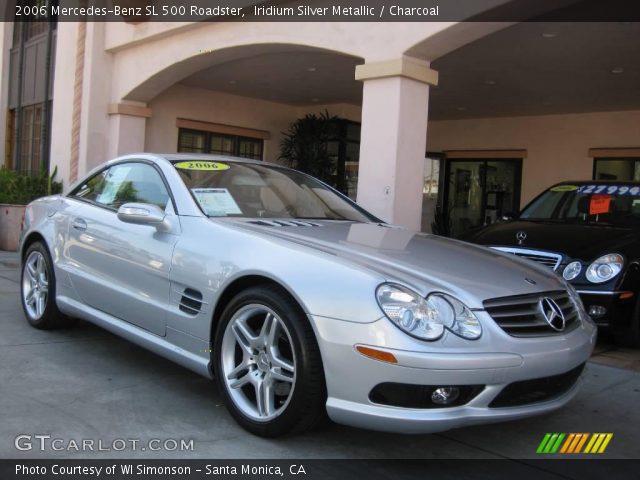 2006 Mercedes-Benz SL 500 Roadster in Iridium Silver Metallic