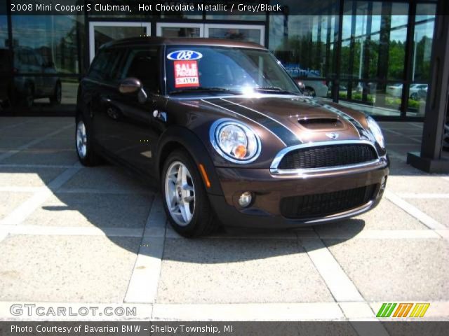 2008 Mini Cooper S Clubman in Hot Chocolate Metallic