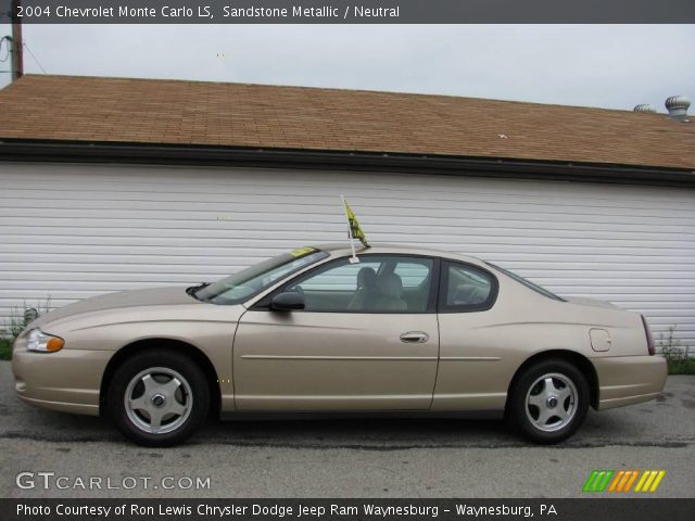 2004 Chevrolet Monte Carlo LS in Sandstone Metallic