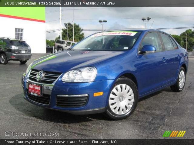 2008 Volkswagen Jetta S Sedan in Laser Blue Metallic