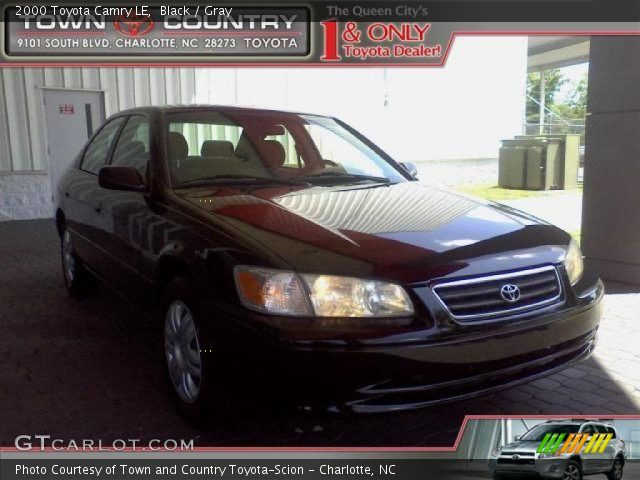 2000 Toyota Camry LE in Black