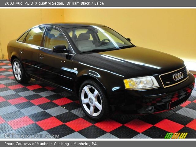 2003 Audi A6 3.0 quattro Sedan in Brilliant Black