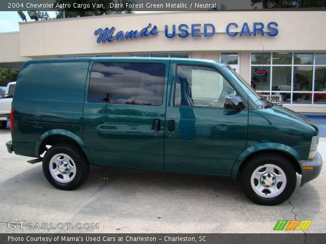 2004 Chevrolet Astro Cargo Van in Dark Forest Green Metallic