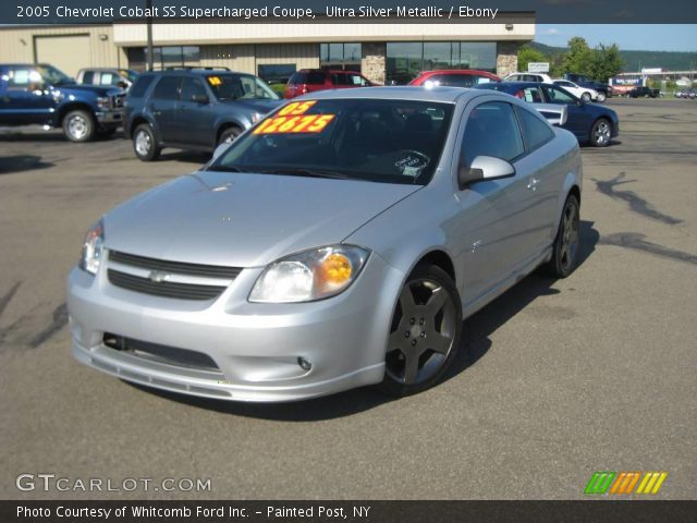 2005 Chevrolet Cobalt SS Supercharged Coupe in Ultra Silver Metallic