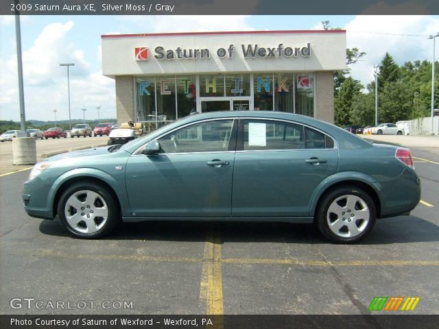2009 Saturn Aura XE in Silver Moss