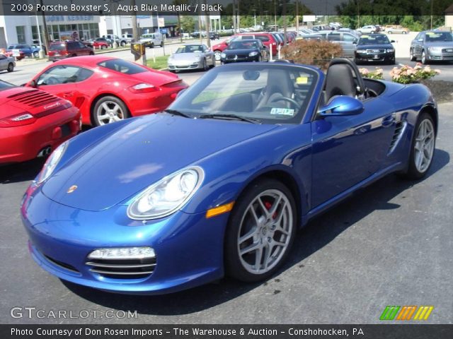 2009 Porsche Boxster S in Aqua Blue Metallic