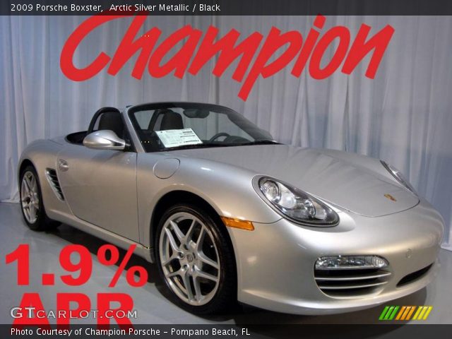 2009 Porsche Boxster  in Arctic Silver Metallic