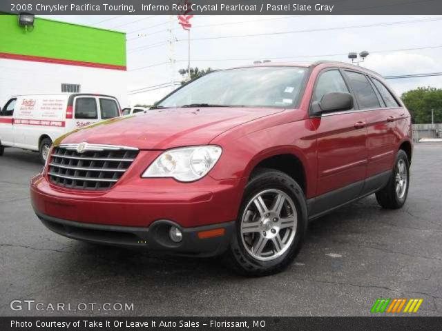 2008 Chrysler Pacifica Touring in Inferno Red Crystal Pearlcoat