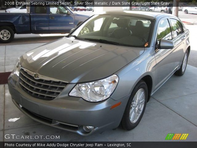 2008 Chrysler Sebring Limited Sedan in Silver Steel Metallic