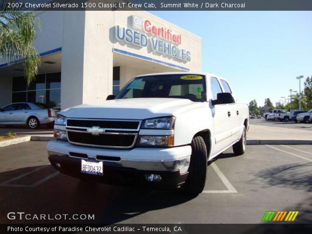 2007 Chevrolet Silverado 1500 Classic LT Crew Cab in Summit White