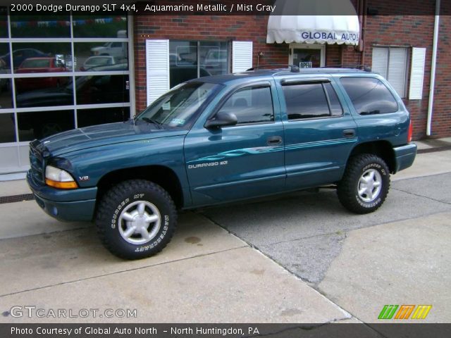 2000 Dodge Durango SLT 4x4 in Aquamarine Metallic