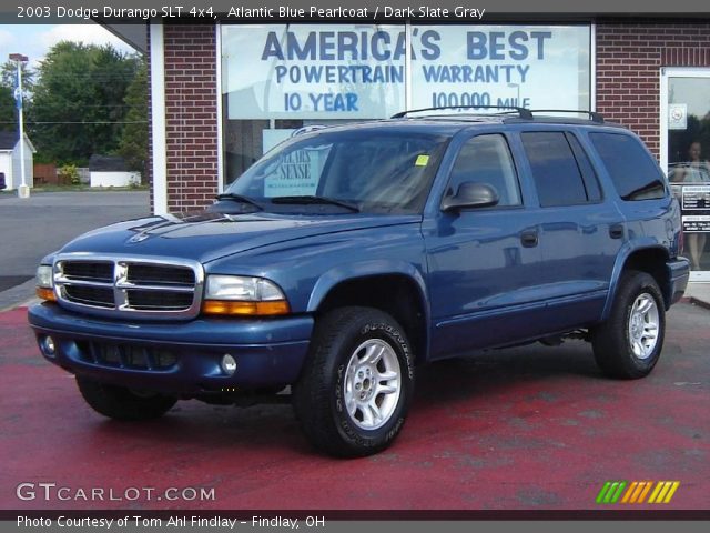 2003 Dodge Durango SLT 4x4 in Atlantic Blue Pearlcoat