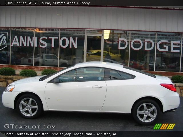 2009 Pontiac G6 GT Coupe in Summit White