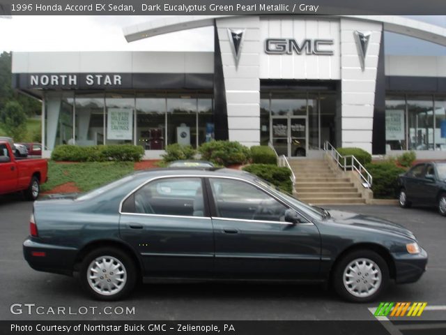 1996 Honda Accord EX Sedan in Dark Eucalyptus Green Pearl Metallic