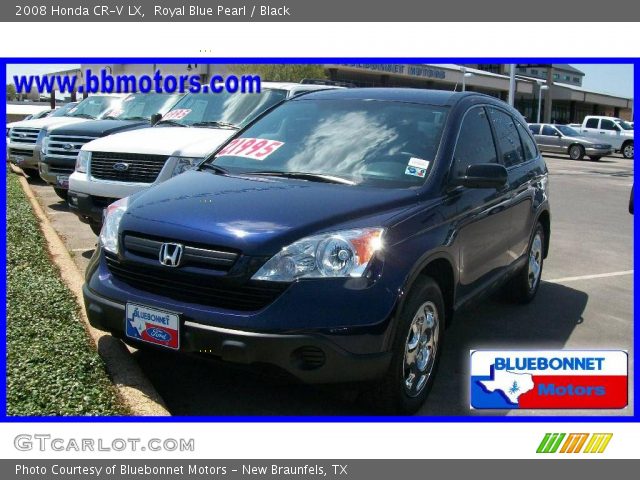 2008 Honda CR-V LX in Royal Blue Pearl