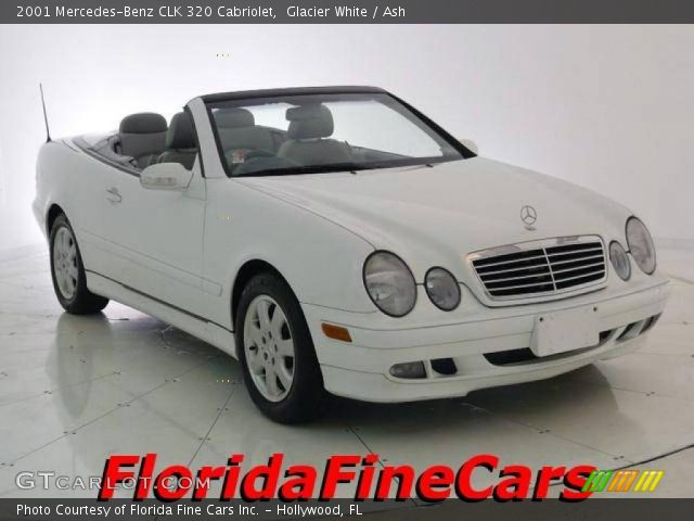 2001 Mercedes-Benz CLK 320 Cabriolet in Glacier White