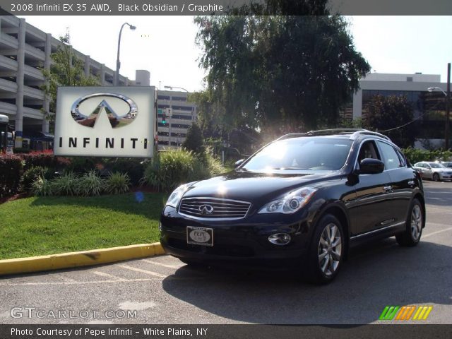 2008 Infiniti EX 35 AWD in Black Obsidian
