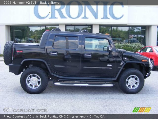 2006 Hummer H2 SUT in Black