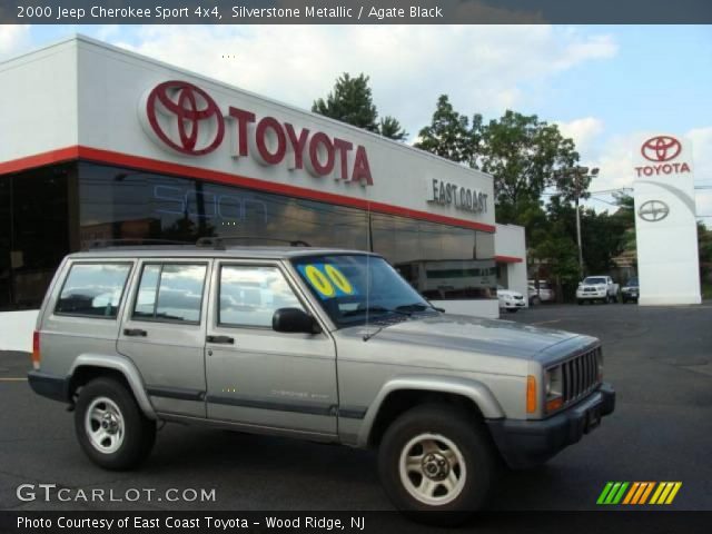 2000 Jeep Cherokee Sport 4x4 in Silverstone Metallic