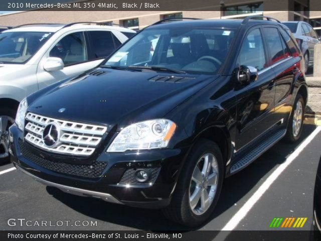 2010 Mercedes-Benz ML 350 4Matic in Black