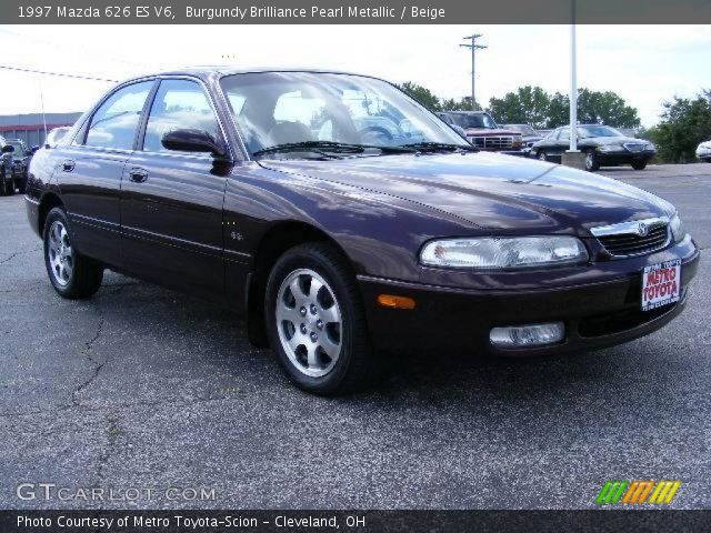 1997 Mazda 626 ES V6 in Burgundy Brilliance Pearl Metallic