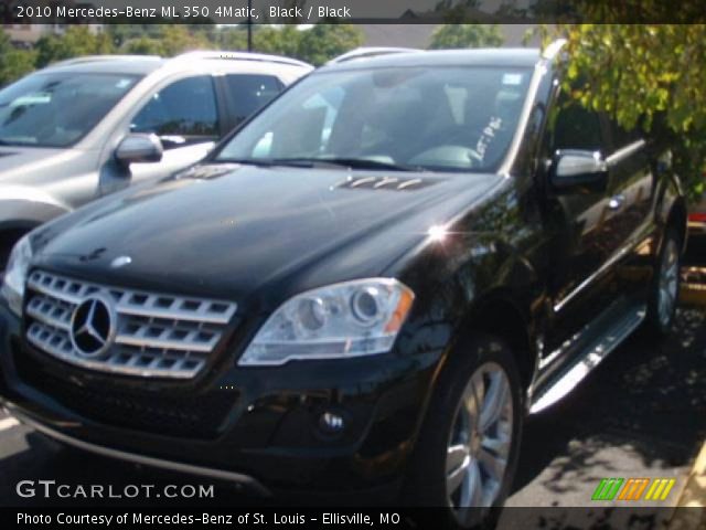2010 Mercedes-Benz ML 350 4Matic in Black