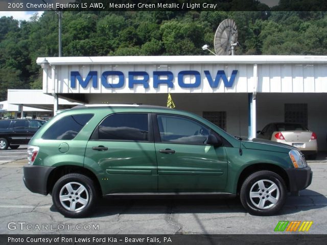 2005 Chevrolet Equinox LS AWD in Meander Green Metallic