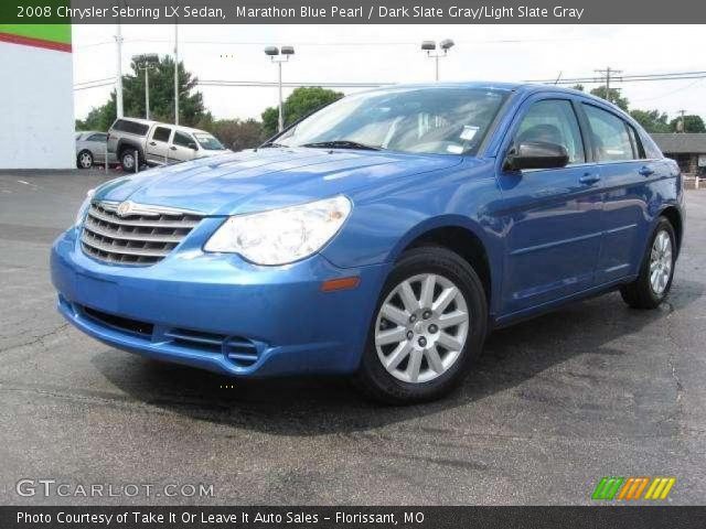 2008 Chrysler Sebring LX Sedan in Marathon Blue Pearl