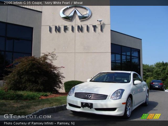 2006 Infiniti G 35 Coupe in Ivory White Pearl