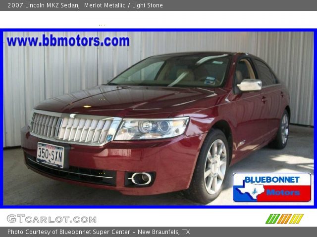 2007 Lincoln MKZ Sedan in Merlot Metallic