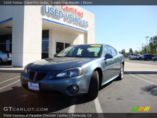 2006 Pontiac Grand Prix Sedan in Stealth Gray Metallic