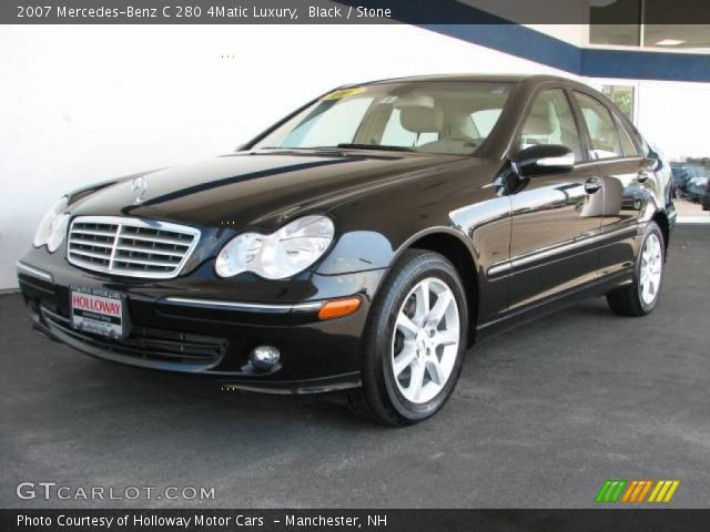 2007 Mercedes-Benz C 280 4Matic Luxury in Black