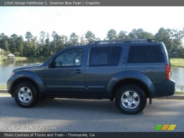 2006 Nissan Pathfinder S in Silverton Blue Pearl