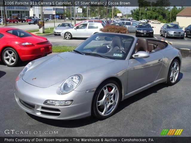 2006 Porsche 911 Carrera S Cabriolet in GT Silver Metallic