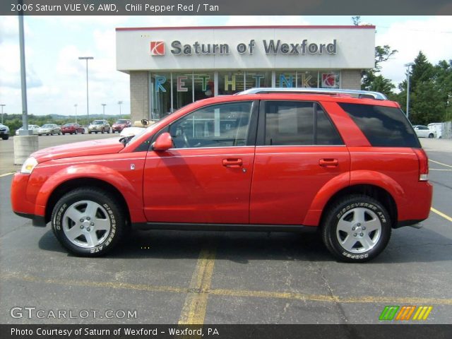 2006 Saturn VUE V6 AWD in Chili Pepper Red