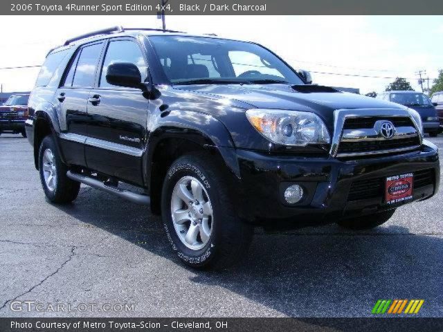 2006 Toyota 4Runner Sport Edition 4x4 in Black