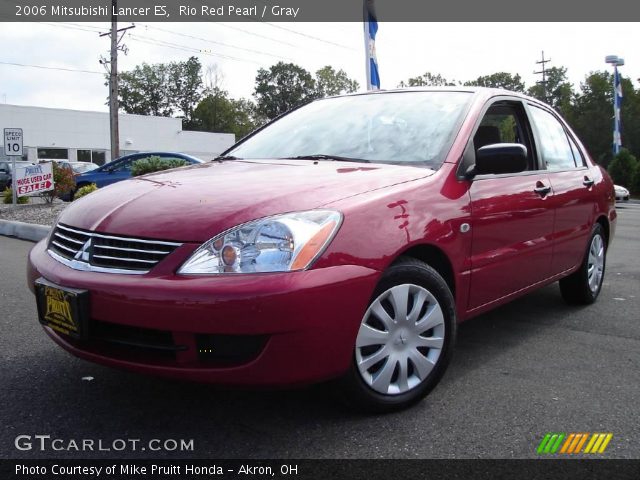 2006 Mitsubishi Lancer ES in Rio Red Pearl