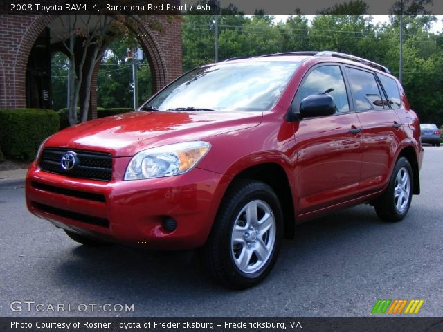 2008 Toyota RAV4 I4 in Barcelona Red Pearl