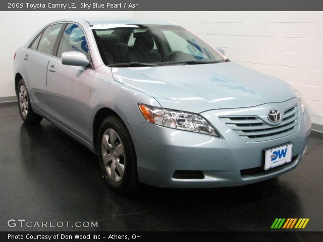 2009 Toyota Camry LE in Sky Blue Pearl
