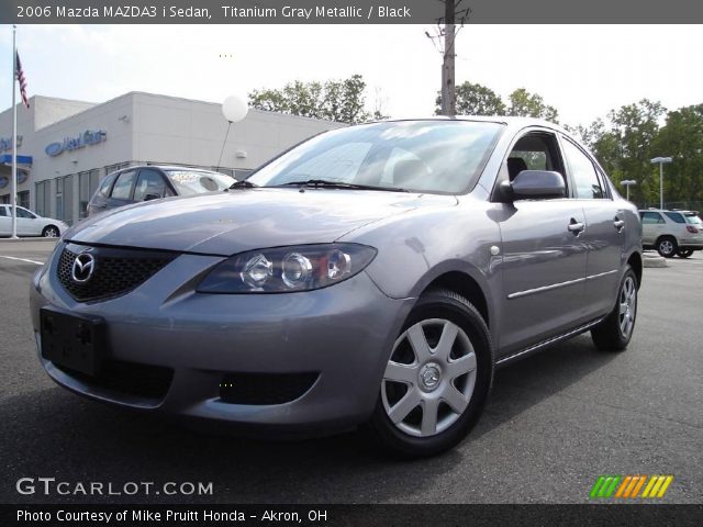 2006 Mazda MAZDA3 i Sedan in Titanium Gray Metallic