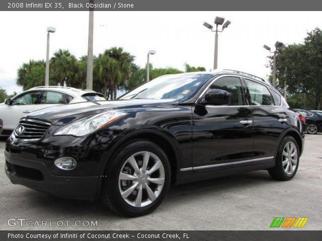 2008 Infiniti EX 35 in Black Obsidian