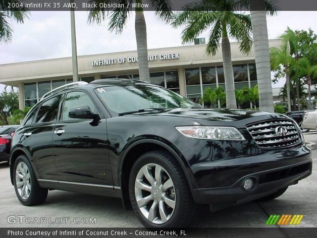 2004 Infiniti FX 35 AWD in Black Obsidian