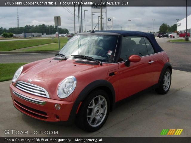 2006 Mini Cooper Convertible in Hot Orange Metallic