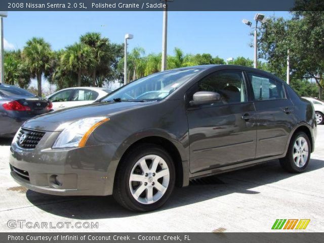 2008 Nissan Sentra 2.0 SL in Polished Granite
