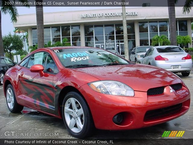 2007 Mitsubishi Eclipse GS Coupe in Sunset Pearlescent