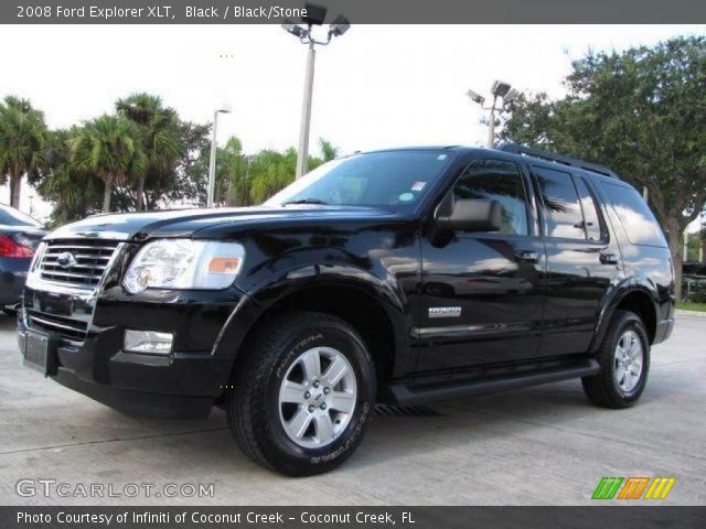 2008 Ford Explorer XLT in Black